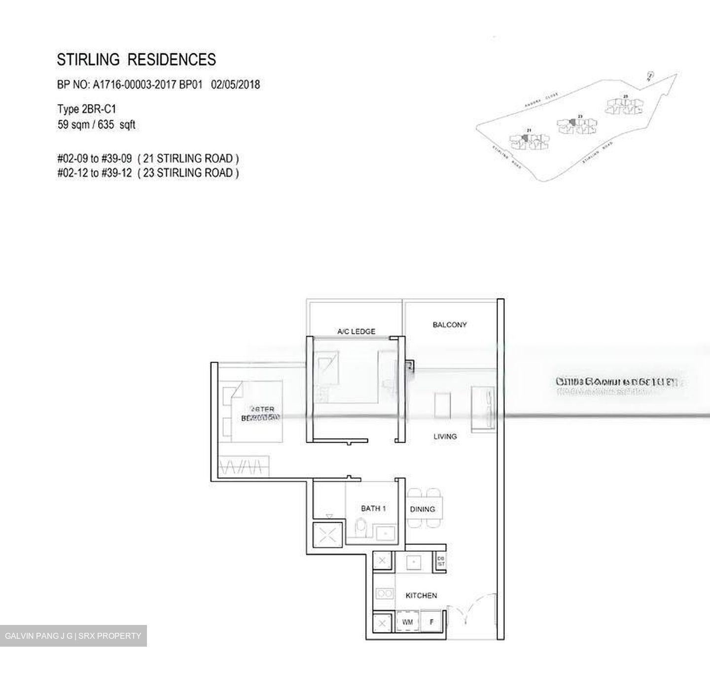 Stirling Residences (D3), Apartment #470379021